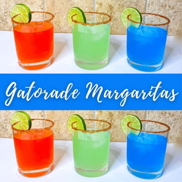 Game Day Gatorade Margaritas The Homemade Party